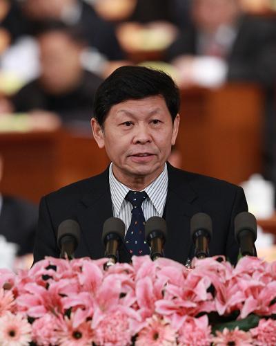 3月9日,全國政協(xié)十一屆五次會議在北京人民大會堂舉行第二次全體會議。這是宋曉梧委員作《合理劃定界限 發(fā)揮市場配置資源的基礎性作用》的發(fā)言。 新華社記者 龐興雷 攝
