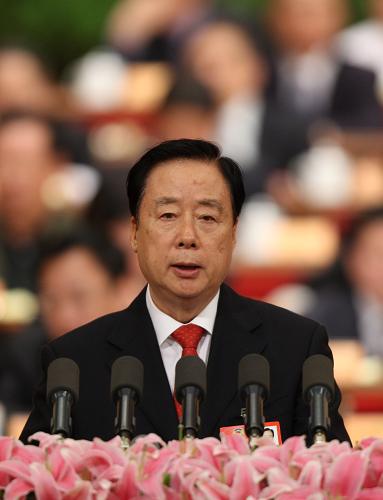 3月9日,全國(guó)政協(xié)十一屆二次會(huì)議在北京人民大會(huì)堂舉行第四次全體會(huì)議。這是孫永福委員作《關(guān)于我國(guó)重大災(zāi)害應(yīng)急機(jī)制建設(shè)的建議》的發(fā)言。 新華社記者 姚大偉 攝