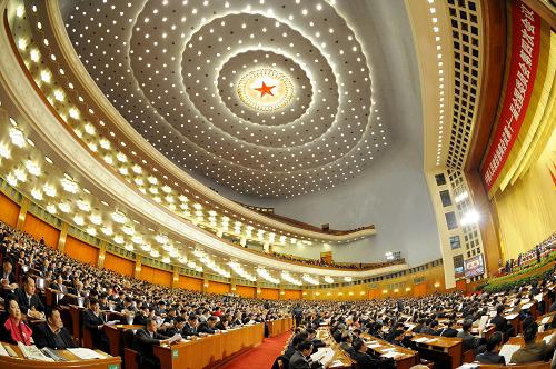 3月9日,全國政協(xié)十一屆四次會(huì)議在北京人民大會(huì)堂舉行第三次全體會(huì)議。新華社記者 王曄 攝