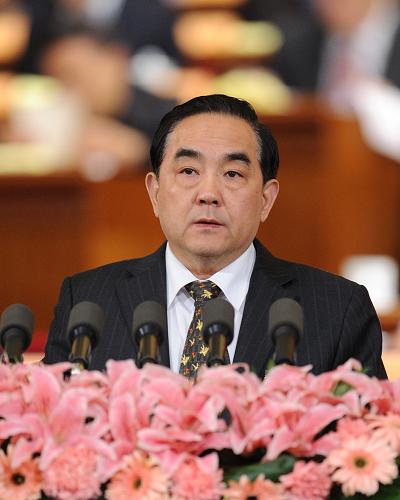 3月9日,全國政協(xié)十一屆五次會(huì)議在北京人民大會(huì)堂舉行第二次全體會(huì)議。這是楊凱生委員作《應(yīng)警惕金融創(chuàng)新不足可能引致的風(fēng)險(xiǎn)》的發(fā)言。 新華社記者 謝環(huán)馳 攝