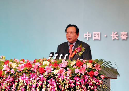 9月6日,第六屆東北亞經(jīng)貿(mào)合作高層論壇在長春舉行。國家發(fā)展改革委黨組成員、紀檢組長劉曉濱在論壇上發(fā)表演講。中國政府網(wǎng) 肖磊濤 攝