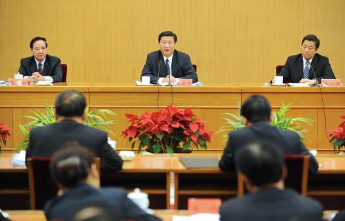 11月25日,深入學(xué)習(xí)實踐科學(xué)發(fā)展觀活動匯報交流會議在北京舉行。中共中央政治局常委、中央書記處書記、中央深入學(xué)習(xí)實踐科學(xué)發(fā)展觀活動領(lǐng)導(dǎo)小組組長習(xí)近平出席會議并講話。