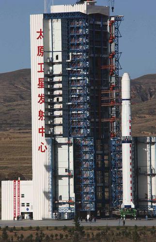 這是太原衛(wèi)星發(fā)射中心新發(fā)射工位(10月25日攝)。新華社記者汪永基攝