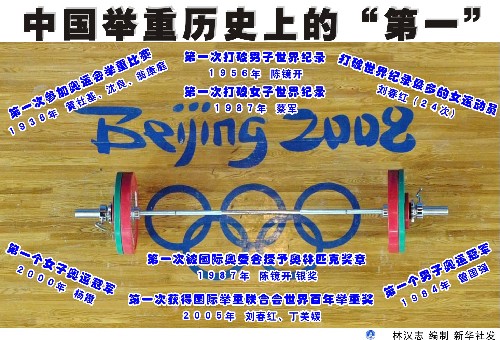 圖表:中國舉重歷史上的“第一” 新華社發(fā)