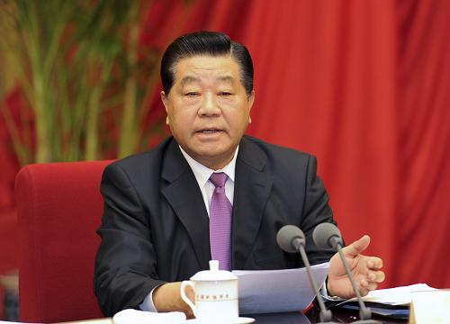 12月24日,政協(xié)第十一屆全國委員會第三十三次主席會議在北京召開。中共中央政治局常委、全國政協(xié)主席賈慶林主持會議并講話。新華社記者 謝環(huán)馳 攝