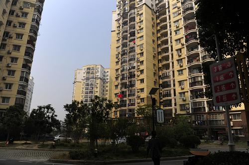這是武漢市青山區(qū)已經(jīng)回遷的棚改小區(qū)青宜社區(qū)(10月22日攝)。新華社記者 郝同前 攝
