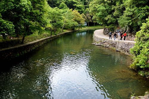 4月23日,整治后地處下游的福州市晉安區(qū)日溪鄉(xiāng)的水源地。新華社記者 張國(guó)俊 攝