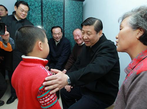 1月20日至22日,中共中央政治局常委、中央書記處書記、國家副主席習(xí)近平在吉林省調(diào)研。新華社記者 鞠鵬 攝