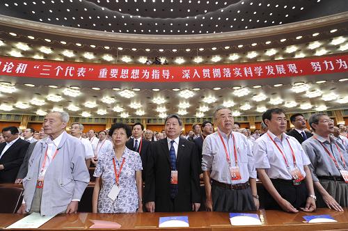 6月11日,中國科學(xué)院第十六次院士大會(huì)、中國工程院第十一次院士大會(huì)在北京人民大會(huì)堂隆重開幕。新華社記者 饒愛民 攝
