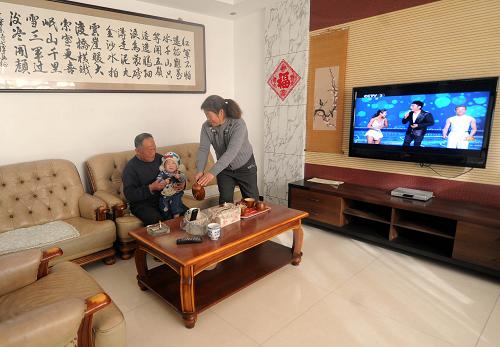 11月18日拍攝的河北省廊坊市廣陽區(qū)南尖塔鎮(zhèn)前王各莊村一戶村民新居。(新華社記者 李曉果 攝)