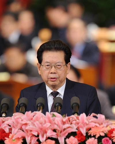 這是陳福今委員代表全國政協(xié)文史和學(xué)習(xí)委員會作《傳承文化遺產(chǎn) 建設(shè)文化強國》的發(fā)言。新華社記者 謝環(huán)馳 攝