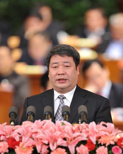 這是麻建國委員代表致公黨中央作《深化改革 優(yōu)化環(huán)境 吸引華僑華人回國創(chuàng)業(yè)》的發(fā)言。新華社記者 黃敬文 攝