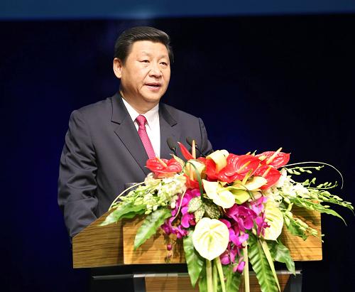 8月21日,國際天文學聯(lián)合會第28屆大會開幕式在北京國家會議中心開幕。國家副主席習近平出席開幕式,并發(fā)表熱情洋溢的致辭。