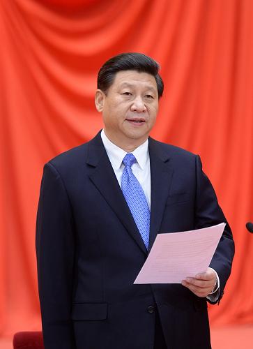 1月18日,中共中央、國(guó)務(wù)院在北京人民大會(huì)堂隆重舉行國(guó)家科學(xué)技術(shù)獎(jiǎng)勵(lì)大會(huì)。胡錦濤、習(xí)近平、溫家寶、李克強(qiáng)、劉云山出席大會(huì)并為獲獎(jiǎng)代表頒獎(jiǎng)。這是中共中央總書(shū)記、中共中央軍委主席習(xí)近平主持大會(huì)。新華社記者 劉建生 攝