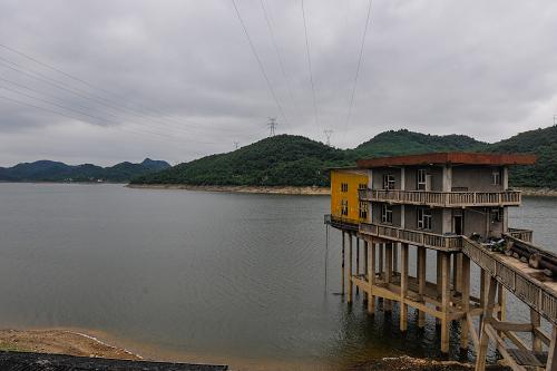 紅楓湖取水口一景(5月29日攝)。新華社記者 歐東衢 攝