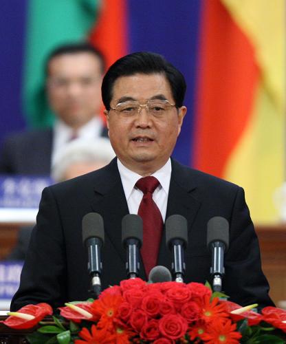 10月24日,第七屆亞歐首腦會(huì)議在北京人民大會(huì)堂隆重開(kāi)幕。國(guó)家主席胡錦濤發(fā)表重要講話(huà)。新華社記者姚大偉攝