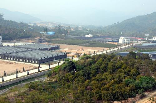 這是正在建設(shè)中的漳浦臺(tái)灣農(nóng)民創(chuàng)業(yè)園一角(3月20日攝)。漳浦臺(tái)灣農(nóng)民創(chuàng)業(yè)園項(xiàng)目于2006年4月在福建漳浦縣設(shè)立,規(guī)劃總面積30萬(wàn)畝。3年來(lái),園區(qū)基礎(chǔ)設(shè)施、功能配套和招商引資等均取得較大進(jìn)展,目前已有68家臺(tái)資農(nóng)業(yè)企業(yè)和3個(gè)臺(tái)灣農(nóng)民個(gè)體工商戶入駐,2008年產(chǎn)值達(dá)15億元。據(jù)了解,創(chuàng)業(yè)園將逐步建成科技服務(wù)中心、創(chuàng)業(yè)孵化中心和花卉產(chǎn)業(yè)區(qū)、果蔬產(chǎn)業(yè)區(qū)、茶葉產(chǎn)業(yè)區(qū)、漁業(yè)產(chǎn)業(yè)區(qū)、物流產(chǎn)業(yè)區(qū)、農(nóng)產(chǎn)品加工區(qū)等“兩個(gè)中心、六個(gè)產(chǎn)業(yè)區(qū)”。新華社記者 來(lái)建強(qiáng) 攝