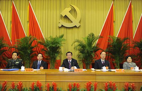 十七屆中央紀(jì)委五次全會(huì)在京舉行 1月11日至13日,中國共產(chǎn)黨第十七屆中央紀(jì)律檢查委員會(huì)第五次全體會(huì)議在北京舉行。中共中央政治局常委、中央紀(jì)律檢查委員會(huì)書記賀國強(qiáng)出席會(huì)議并講話。 新華社記者謝環(huán)馳攝