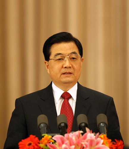 12月31日,紀(jì)念《告臺灣同胞書》發(fā)表30周年座談會在北京人民大會堂隆重舉行。中共中央總書記、國家主席、中央軍委主席胡錦濤發(fā)表重要講話,吳邦國、賈慶林出席。 新華社記者姚大偉攝