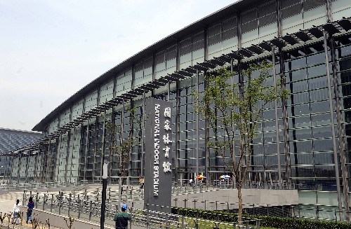 這是5月15日拍攝的國家體育館外景。 新華社記者王頌攝