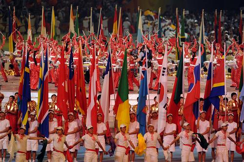 8月24日晚,第29屆夏季奧林匹克運(yùn)動(dòng)會(huì)閉幕式在北京國(guó)家體育場(chǎng)——“鳥巢”舉行。 新華社記者楊磊攝