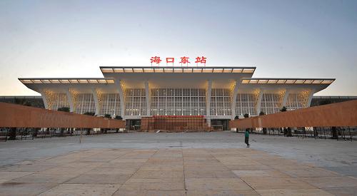 這是東環(huán)鐵路??跂|站(12月26日攝)。新華社記者 郭程 攝