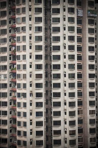 這是香港西半山的住宅(4月7日攝)。新華社記者 呂小煒 攝