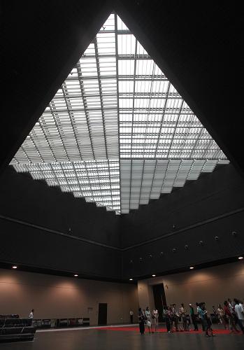 這是中華藝術(shù)宮展廳(8月30日攝)。新華社記者 任瓏 攝