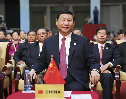 9月21日,國(guó)家副主席習(xí)近平在廣西南寧國(guó)際會(huì)展中心出席第九屆中國(guó)-東盟博覽會(huì)開幕式,并參觀博覽會(huì)展館。