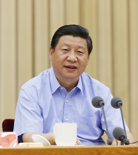 8月19日,中共中央總書記、國(guó)家主席、中央軍委主席習(xí)近平在全國(guó)宣傳思想工作會(huì)議上發(fā)表重要講話。新華社記者 鞠鵬 攝