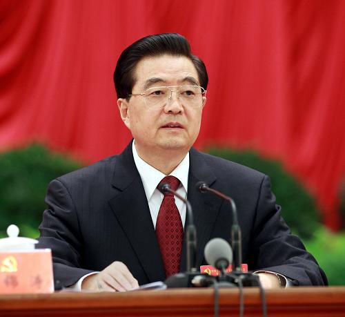 中國共產(chǎn)黨第十七屆中央委員會第五次全體會議,于10月15日至18日在北京舉行。全會由中央政治局主持,中央委員會總書記胡錦濤作重要講話。 新華社記者 劉衛(wèi)兵 攝