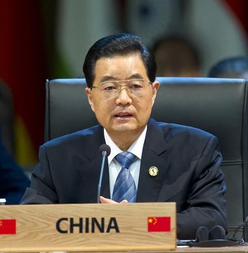 3月27日,國家主席胡錦濤在首爾出席核安全峰會(huì)并發(fā)表重要講話。新華社記者 李學(xué)仁 攝