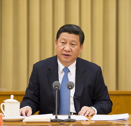 10月24日,中共中央總書記、國家主席、中央軍委主席習(xí)近平在周邊外交工作座談會上發(fā)表重要講話。新華社記者李學(xué)仁攝