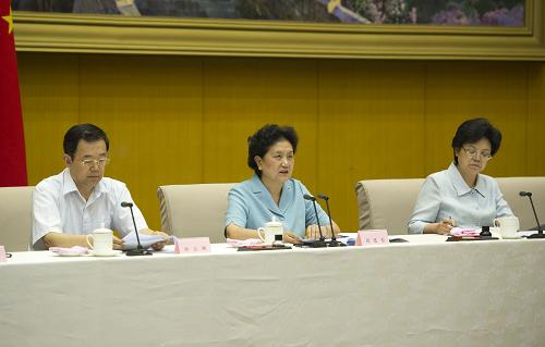 6月28日,全國醫(yī)改工作電視電話會議在北京召開,中共中央政治局委員、國務(wù)院副總理、國務(wù)院醫(yī)改領(lǐng)導(dǎo)小組組長劉延?xùn)|出席會議并講話。新華社記者 謝環(huán)馳 攝