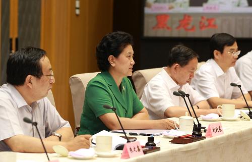 8月27日,國務(wù)院召開貫徹落實(shí)全國教育工作會議精神和教育規(guī)劃綱要、部署實(shí)施國家教育體制改革試點(diǎn)工作電視電話會議,中共中央政治局委員、國務(wù)委員劉延?xùn)|出席會議并講話。新華社記者 龐興雷 攝