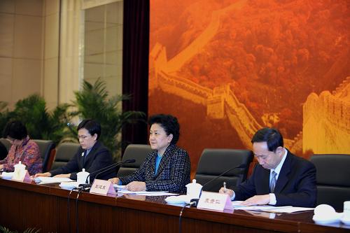 12月10日,中共中央政治局委員、國務(wù)委員劉延?xùn)|在北京出席2009年全國教育外事工作會議并發(fā)言。新華社記者 丁林 攝