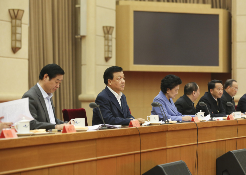 11月4日,學(xué)習(xí)貫徹黨的十八屆五中全會精神中央宣講團(tuán)動員會在北京召開。中共中央政治局常委、中央書記處書記劉云山出席會議并講話。