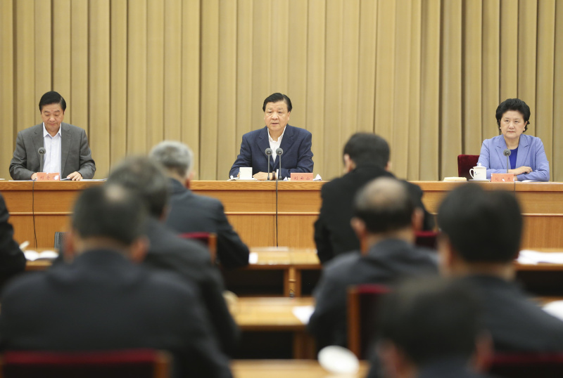 11月4日,學(xué)習(xí)貫徹黨的十八屆五中全會精神中央宣講團(tuán)動員會在北京召開。中共中央政治局常委、中央書記處書記劉云山出席會議并講話。
