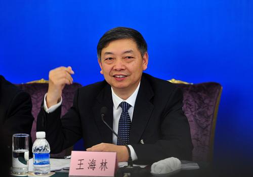 這是王海林在接受采訪。新華社記者 肖藝九 攝
