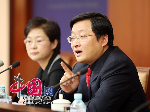 宋永剛副司長介紹情況
